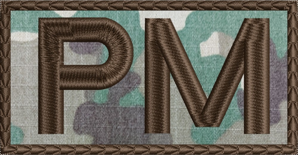 Emblema Politia Militara Combat (PM)